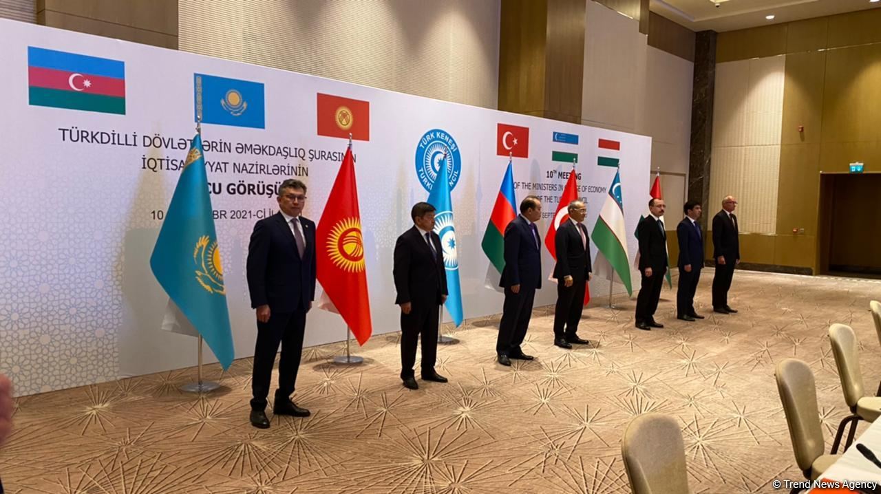 Bakıda Türk Şurası ölkələrinin iqtisadiyyat nazirlərinin iclası başlayıb (FOTO)