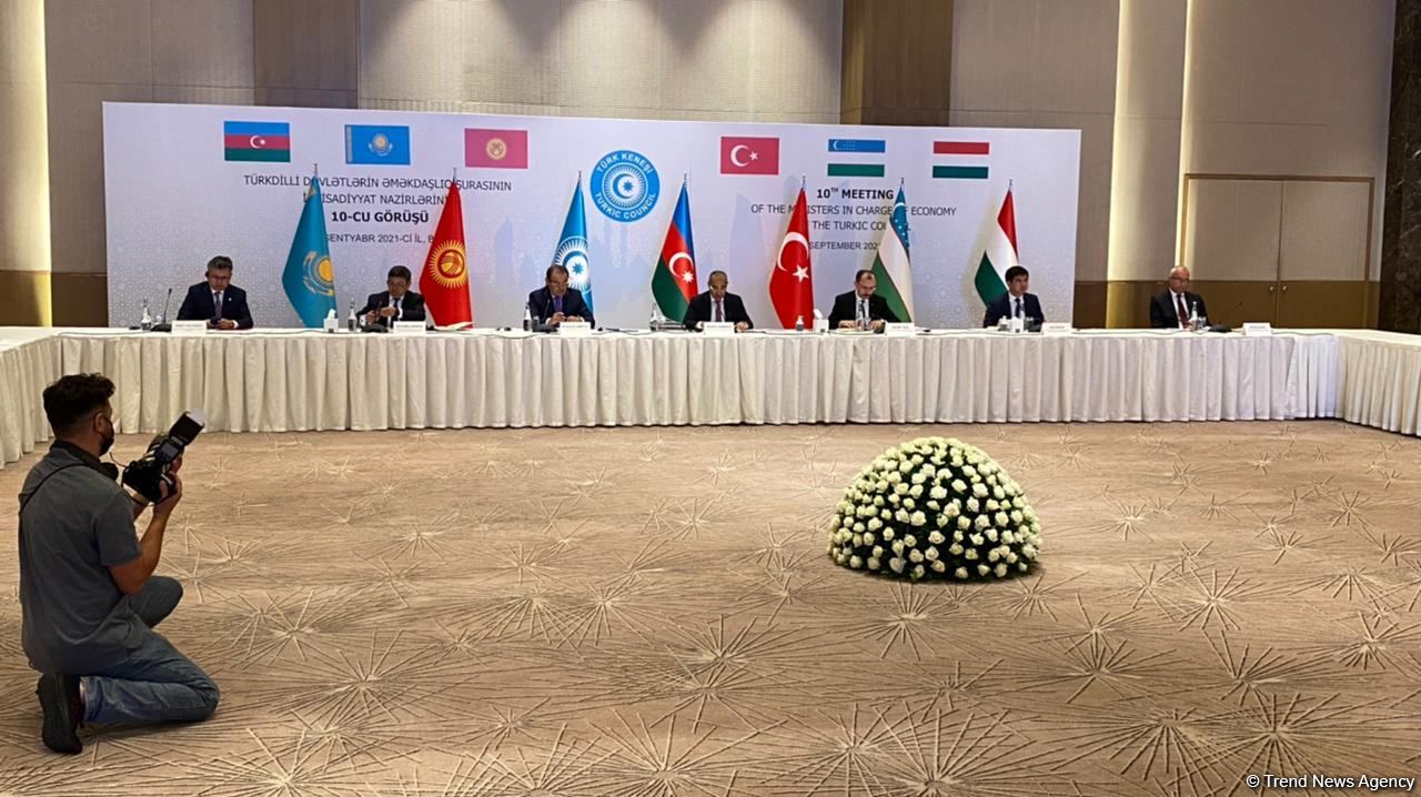 Bakıda Türk Şurası ölkələrinin iqtisadiyyat nazirlərinin iclası başlayıb (FOTO)