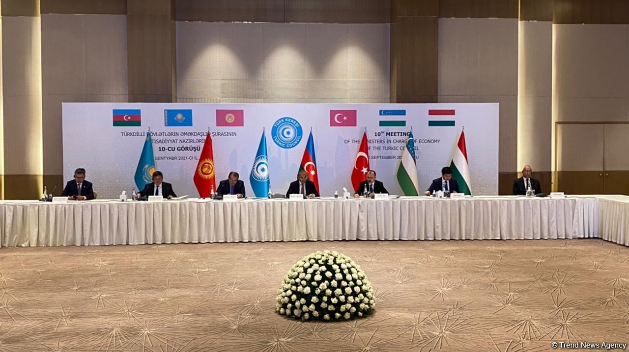 Bakıda Türk Şurası ölkələrinin iqtisadiyyat nazirlərinin iclası başlayıb (FOTO)