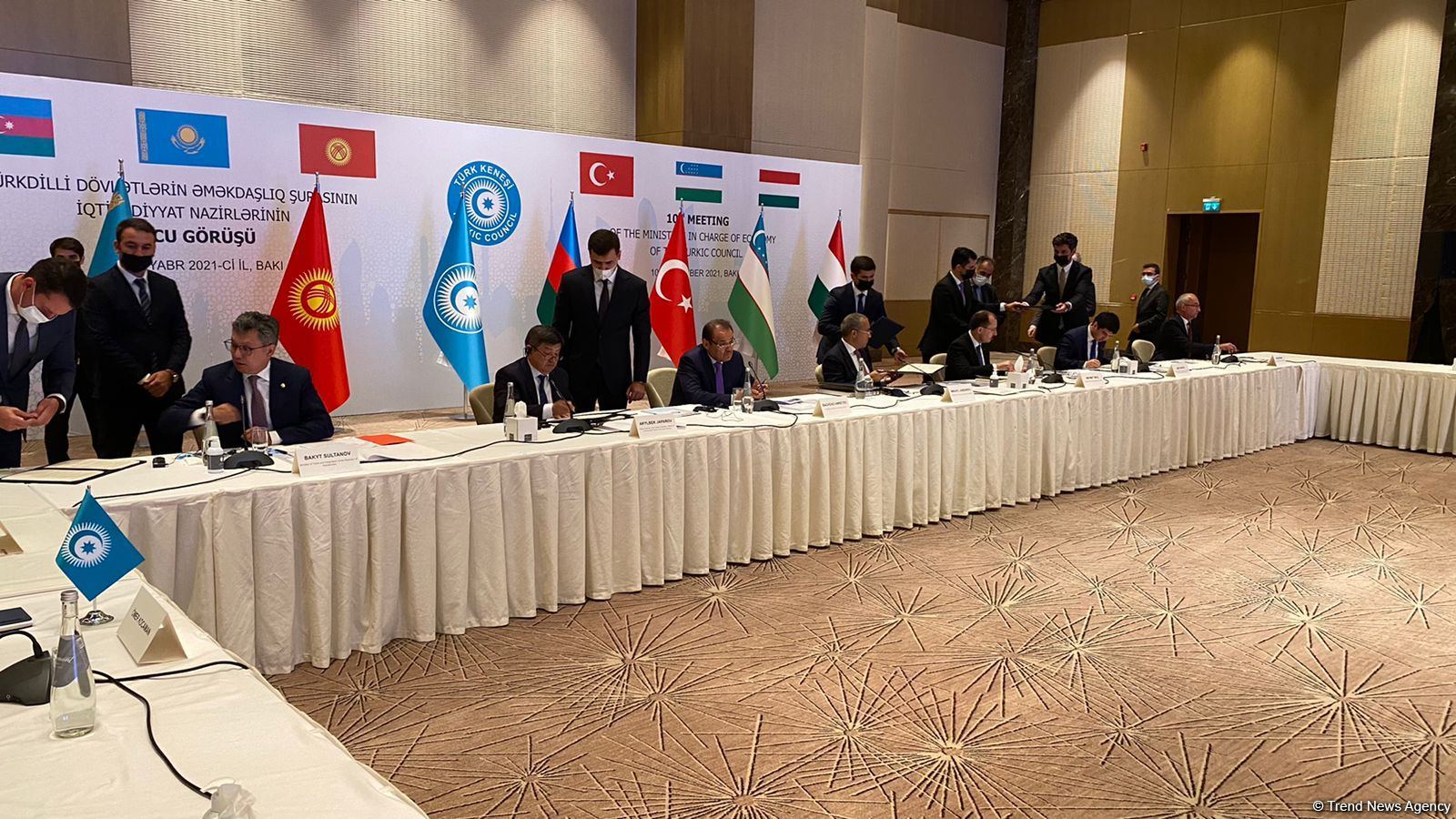 Bakıda Türk Şurası ölkələri arasında memorandum imzalanıb (FOTO)