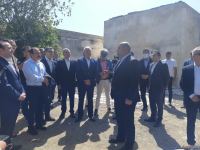 Türkdilli Dövlətlərin Əməkdaşlıq Şurasının nümayəndə heyəti Ağdamda İmarət kompleksini ziyarət edib (FOTO)
