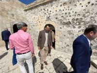 Türkdilli Dövlətlərin Əməkdaşlıq Şurasının nümayəndə heyəti Ağdamda İmarət kompleksini ziyarət edib (FOTO)