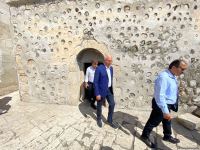 Türkdilli Dövlətlərin Əməkdaşlıq Şurasının nümayəndə heyəti Ağdamda İmarət kompleksini ziyarət edib (FOTO)