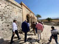 Türkdilli Dövlətlərin Əməkdaşlıq Şurasının nümayəndə heyəti Ağdamda İmarət kompleksini ziyarət edib (FOTO)