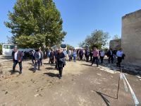 Türkdilli Dövlətlərin Əməkdaşlıq Şurasının nümayəndə heyəti Ağdamda İmarət kompleksini ziyarət edib (FOTO)