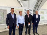 Türkdilli Dövlətlərin Əməkdaşlıq Şurasının nümayəndə heyəti Ağdamda İmarət kompleksini ziyarət edib (FOTO)