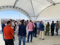 Türkdilli Dövlətlərin Əməkdaşlıq Şurasının nümayəndə heyəti Ağdamda İmarət kompleksini ziyarət edib (FOTO)