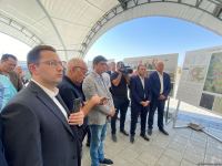 Türkdilli Dövlətlərin Əməkdaşlıq Şurasının nümayəndə heyəti Ağdamda İmarət kompleksini ziyarət edib (FOTO)