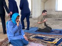 Türkdilli Dövlətlərin Əməkdaşlıq Şurasının nümayəndə heyəti Ağdamda İmarət kompleksini ziyarət edib (FOTO)