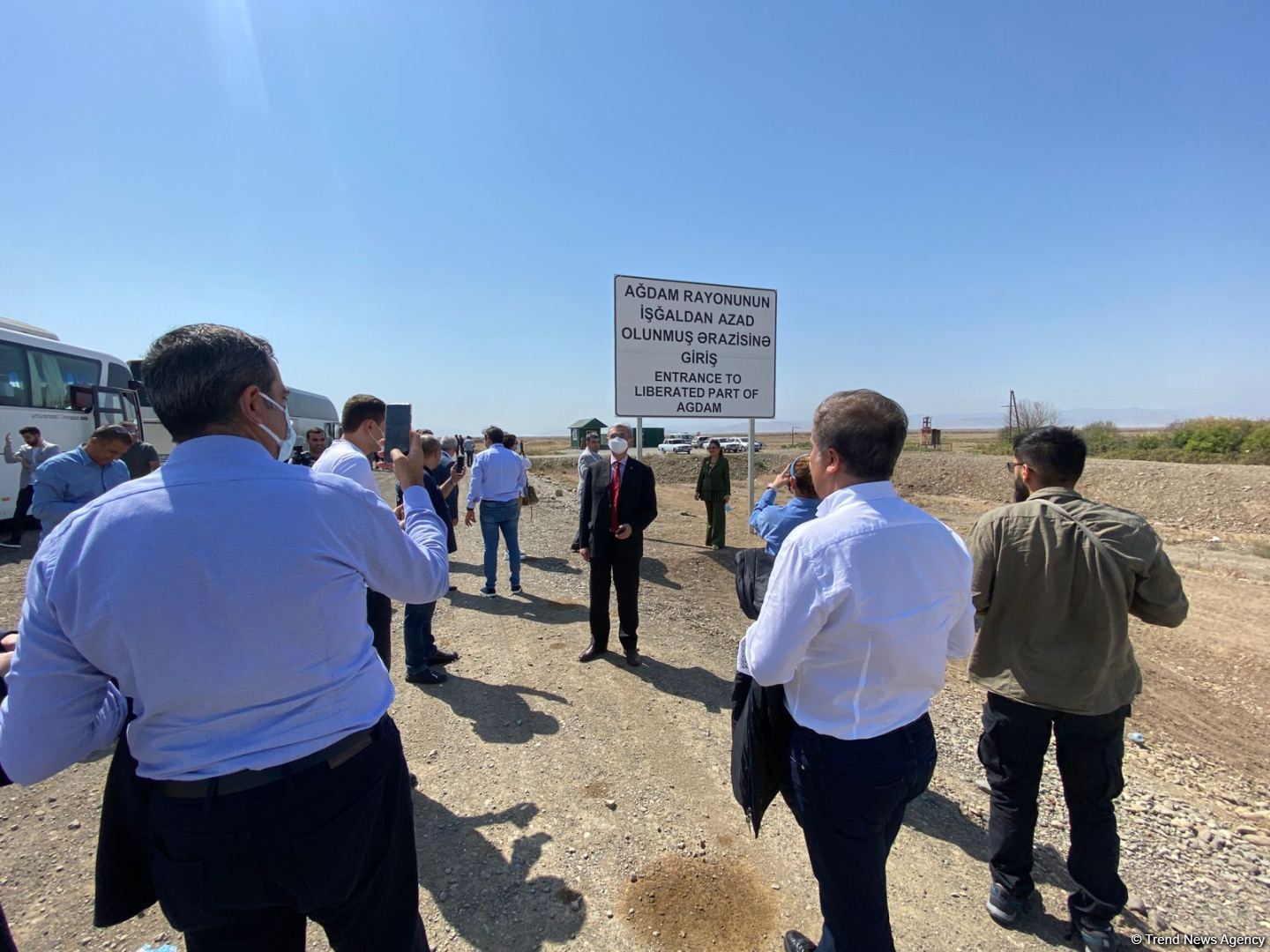 Türk Şurasının iqtisadiyyat nazirlərinin müavinlərinin Ağdama səfəri başlayıb (FOTO)