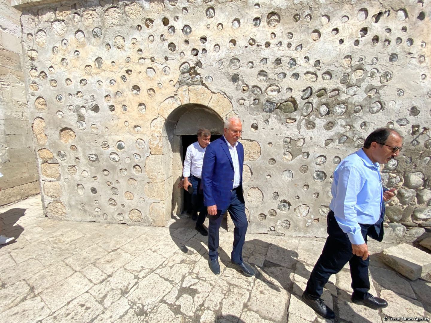 Türkdilli Dövlətlərin Əməkdaşlıq Şurasının nümayəndə heyəti Ağdamda İmarət kompleksini ziyarət edib (FOTO)