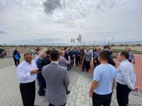 Ağdam sakinləri növbəti dəfə doğma şəhərlərinə səfər ediblər (FOTO)