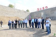 QHT təmsilçiləri Şuşada (FOTO)