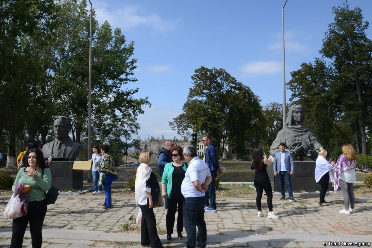 QHT təmsilçiləri Şuşada (FOTO)