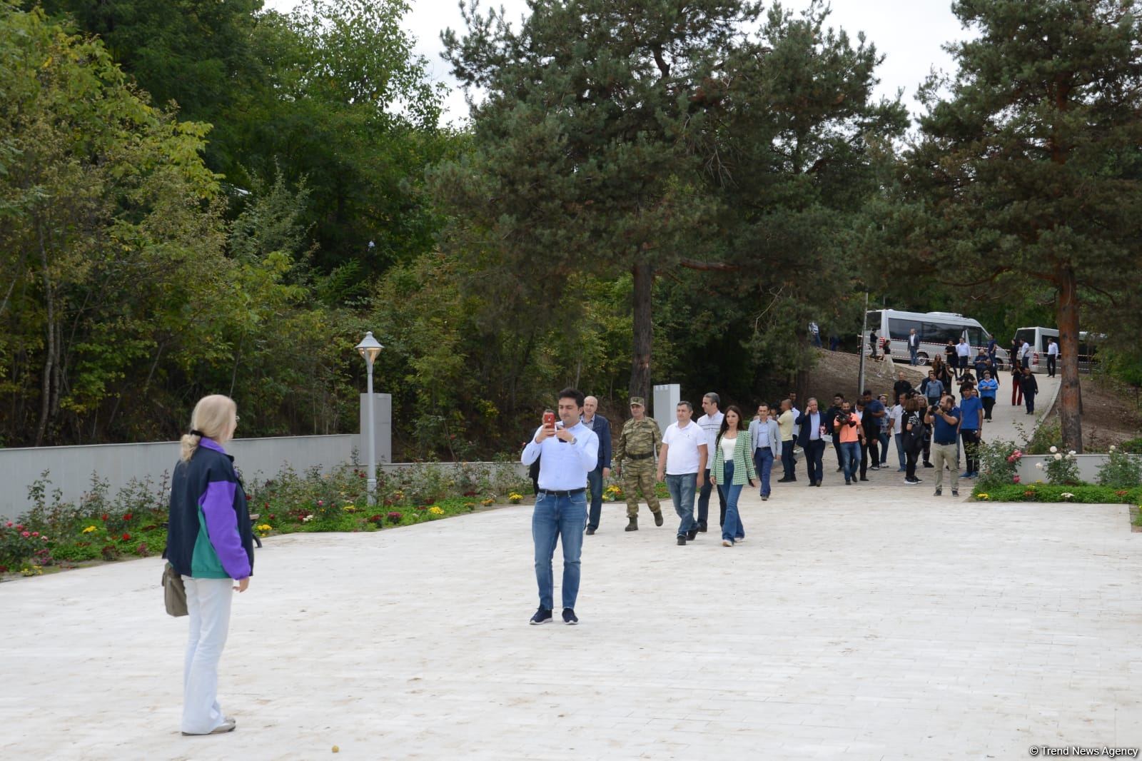 QHT təmsilçiləri Şuşada (FOTO)