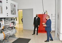 Prezident İlham Əliyev Xəzər rayonunda yarımstansiyanın açılışında iştirak edib (FOTO/VİDEO)