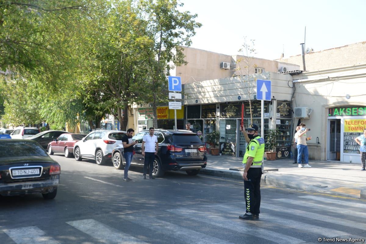 Bakının azad olunmasının ildönümü münasibətilə yürüş keçirilir (FOTO)