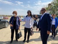 İƏT nümayəndə heyəti Ağdamda faktaraşdırıcı missiya həyata keçirir (FOTO) (ƏLAVƏ OLUNUB)