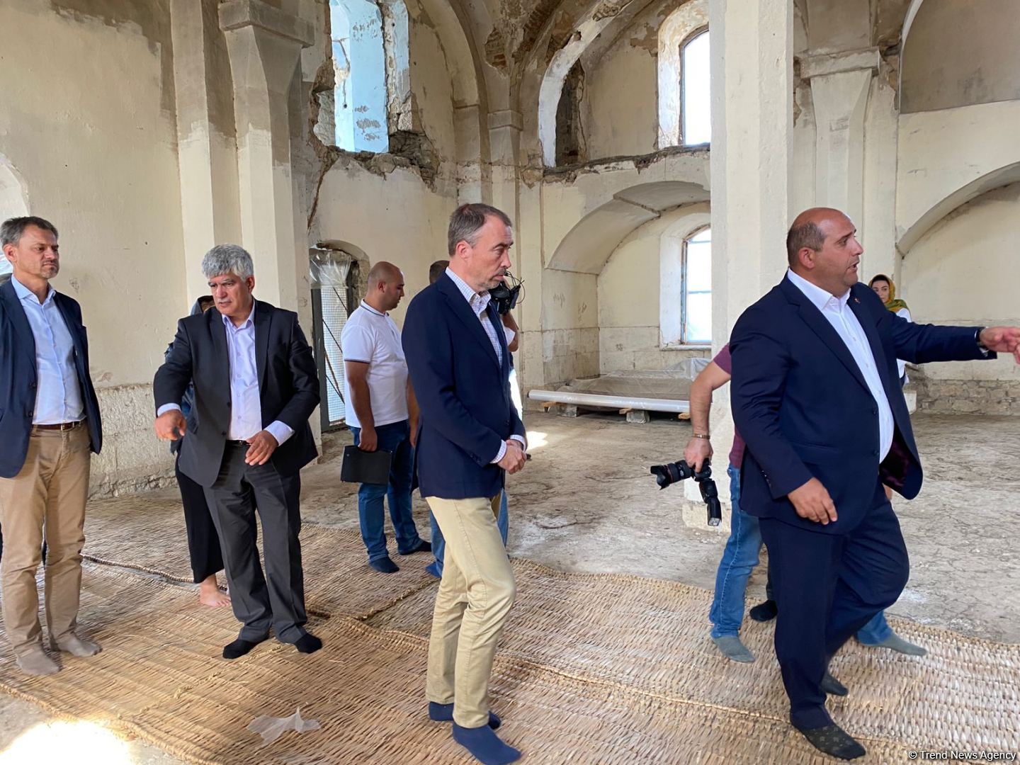 Aİ-nin Cənubi Qafqaz üzrə xüsusi nümayəndəsi Ağdamda səfərdədir (FOTO)