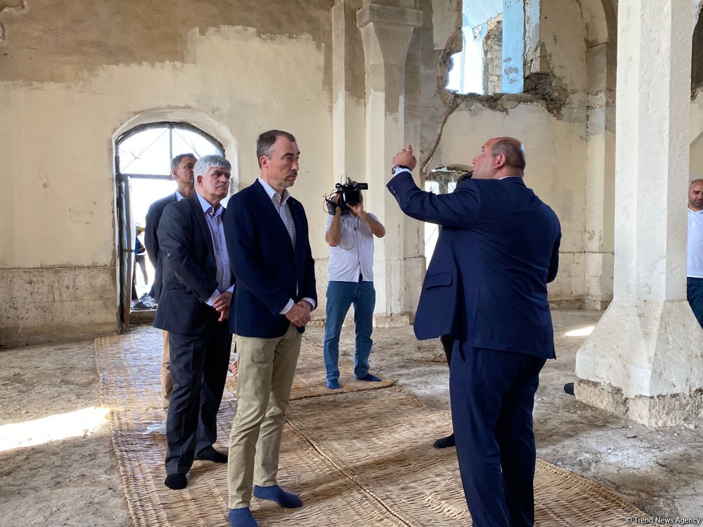 Aİ-nin Cənubi Qafqaz üzrə xüsusi nümayəndəsi Ağdamda səfərdədir (FOTO)