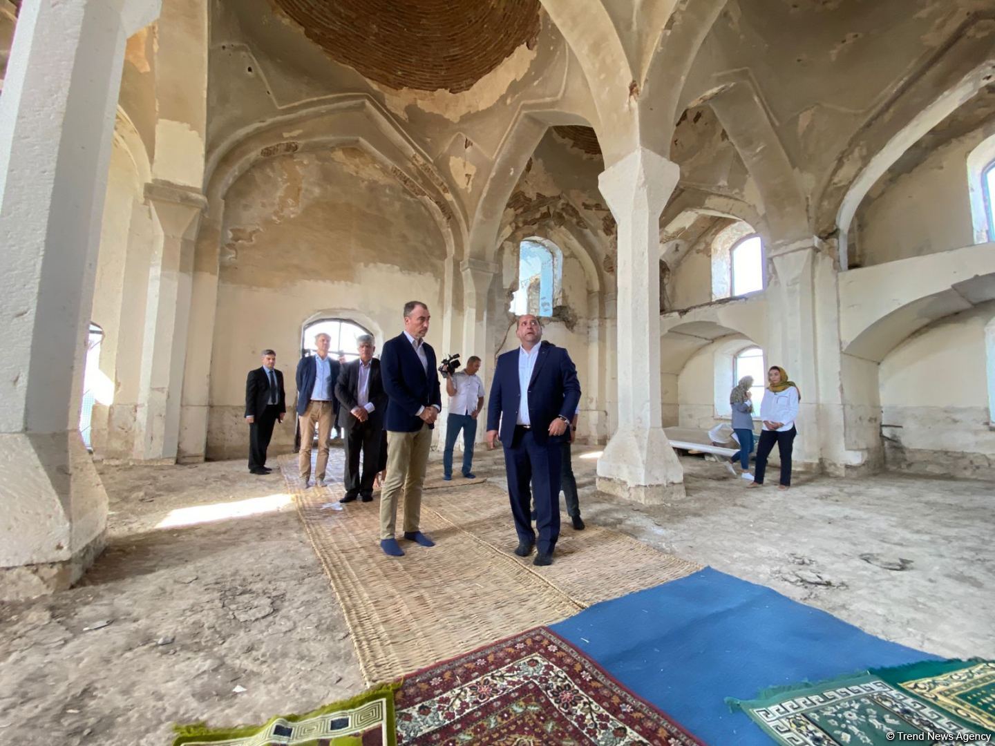 Aİ-nin Cənubi Qafqaz üzrə xüsusi nümayəndəsi Ağdamda səfərdədir (FOTO)