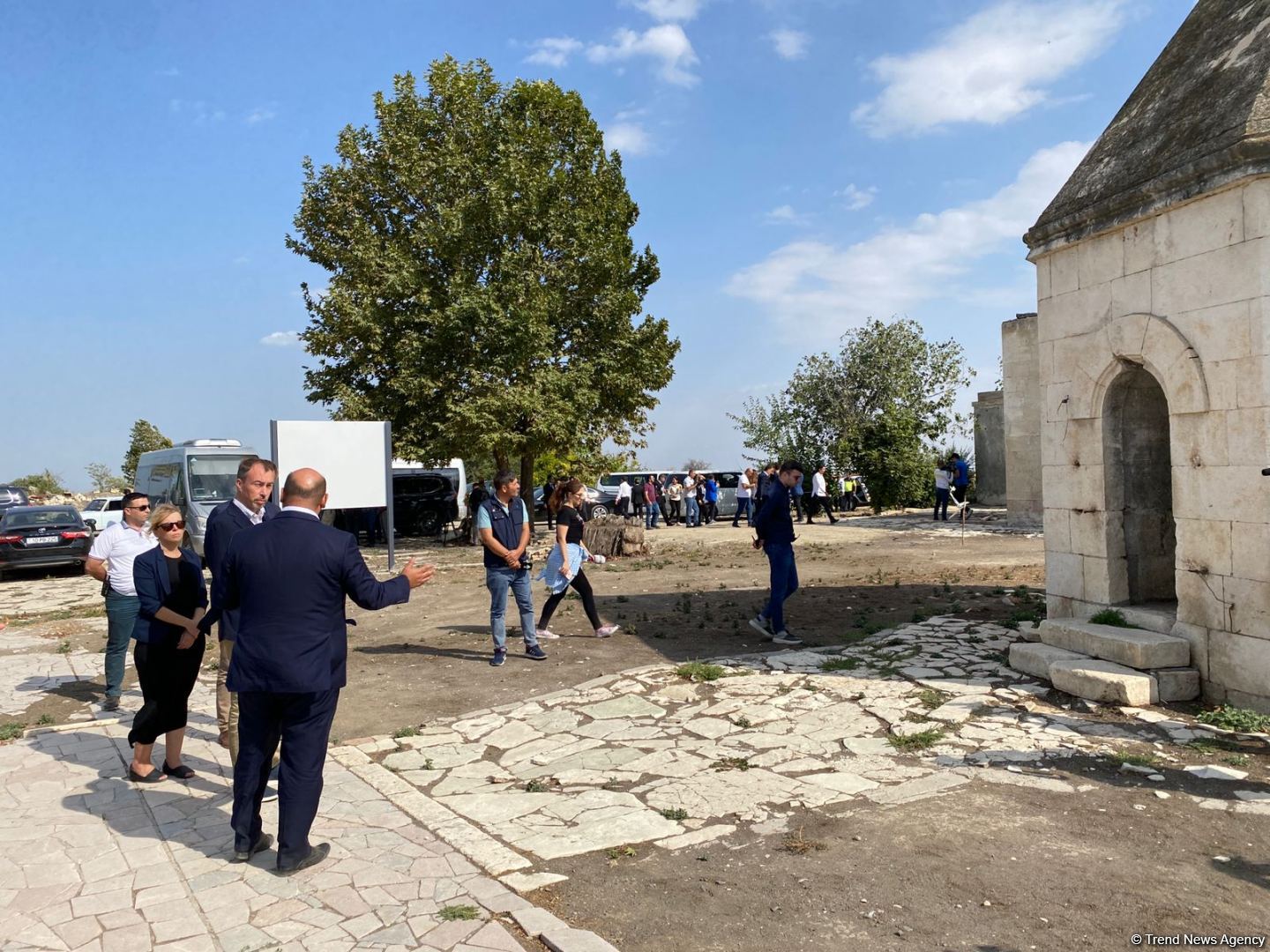 Aİ-nin Cənubi Qafqaz üzrə xüsusi nümayəndəsi Ağdamda səfərdədir (FOTO)