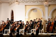 Üzeyir Hacıbəyli XIII Beynəlxalq Musiqi Festivalının təntənəli açılış mərasimi olub (FOTO/VİDEO)