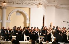 Üzeyir Hacıbəyli XIII Beynəlxalq Musiqi Festivalının təntənəli açılış mərasimi olub (FOTO/VİDEO)