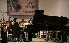 Üzeyir Hacıbəyli XIII Beynəlxalq Musiqi Festivalının təntənəli açılış mərasimi olub (FOTO/VİDEO)