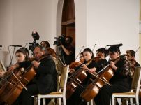 Üzeyir Hacıbəyli XIII Beynəlxalq Musiqi Festivalının təntənəli açılış mərasimi olub (FOTO/VİDEO)