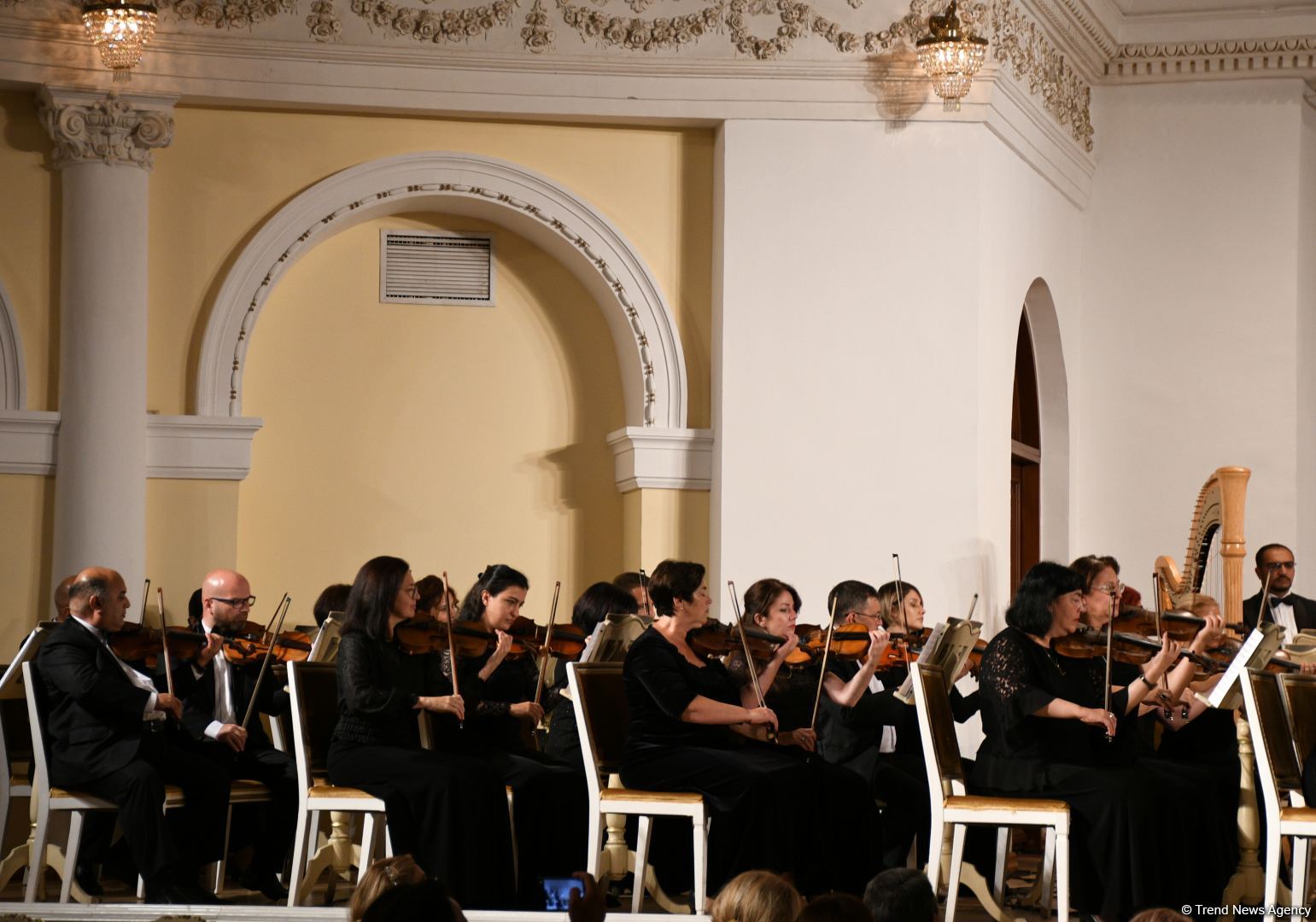 Üzeyir Hacıbəyli XIII Beynəlxalq Musiqi Festivalının təntənəli açılış mərasimi olub (FOTO/VİDEO)
