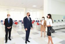 Prezident İlham Əliyev və birinci xanım Mehriban Əliyeva Bakı Avropa Liseyinin yeni binasının açılışında iştirak ediblər (FOTO/VİDEO) (YENİLƏNİB)