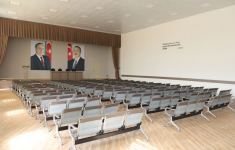Prezident İlham Əliyev Sabunçu rayonunda 307 saylı orta məktəbdə yaradılan şəraitlə tanış olub (FOTO/VİDEO)