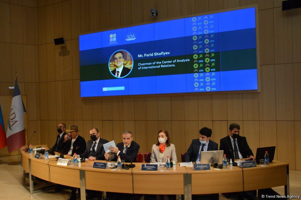 ETSN və ADA Universitetinin birgə təşkilatçılığı ilə brifinq keçirilib (FOTO)