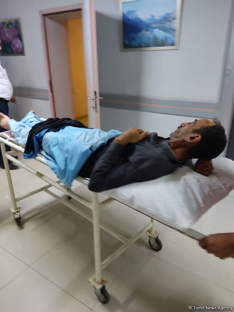 Ağdamda bir nəfər mülki şəxs minaya düşüb