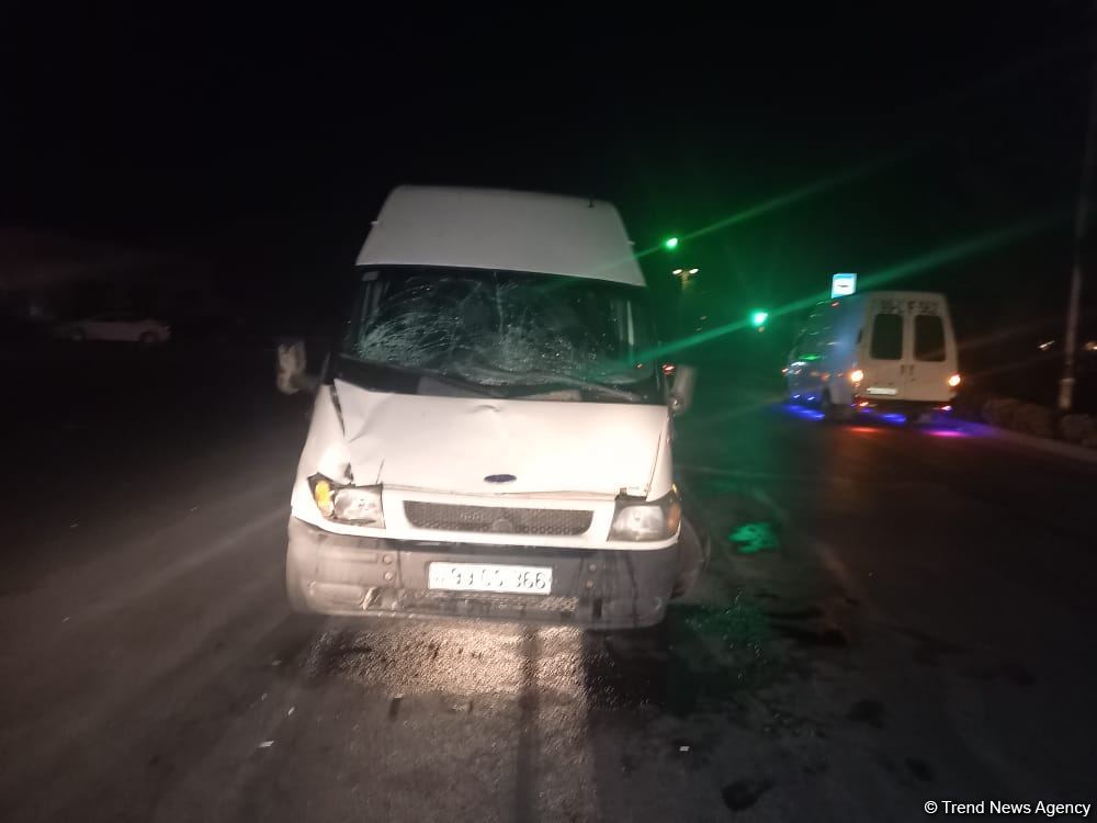 Bərdədə ağır yol qəzası baş verib (FOTO)