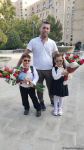 İbtidai siniflərin ilk dərs günündən FOTOREPORTAJ