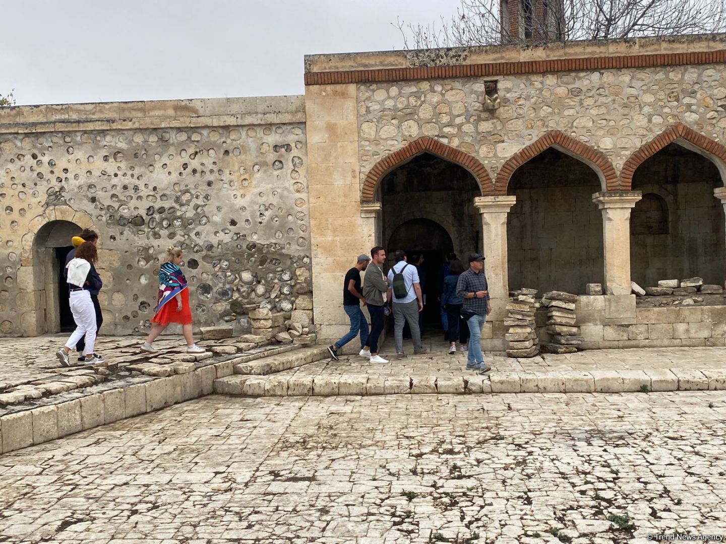 Gürcüstanlı jurnalist və blogerlər Ağdama səfər ediblər (FOTO)