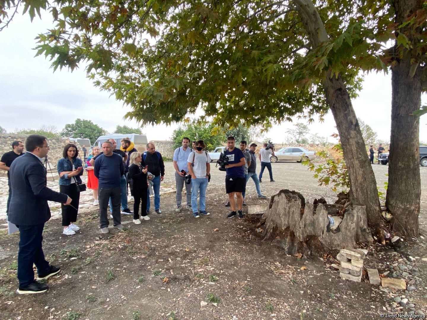 Gürcüstanlı jurnalist və blogerlər Ağdama səfər ediblər (FOTO)