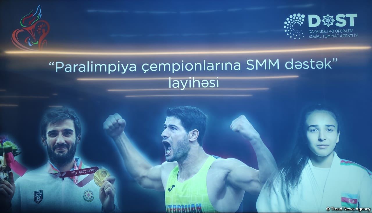 DOST Agentliyi “Paralimpiya Oyunlarının mükafatçılarına SMM dəstək” layihəsinə başlayır (FOTO)