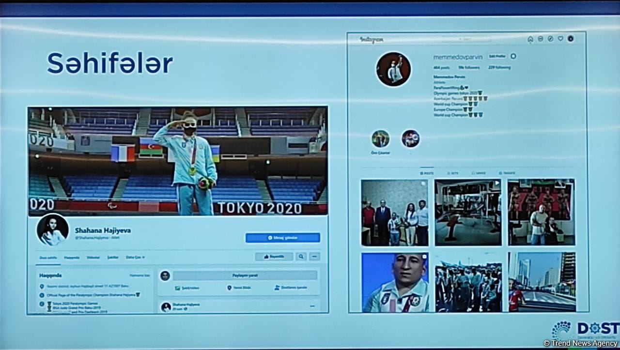 DOST Agentliyi “Paralimpiya Oyunlarının mükafatçılarına SMM dəstək” layihəsinə başlayır (FOTO)