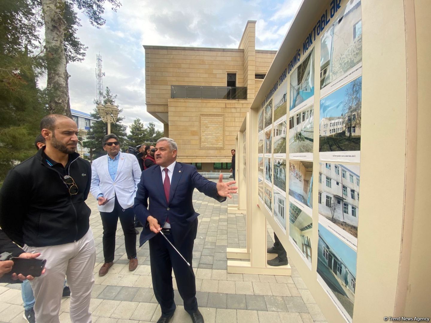 İƏT nümayəndə heyəti beynəlxalq faktaraşdırcı missiya çərçivəsində Tərtərdə olub (FOTO)