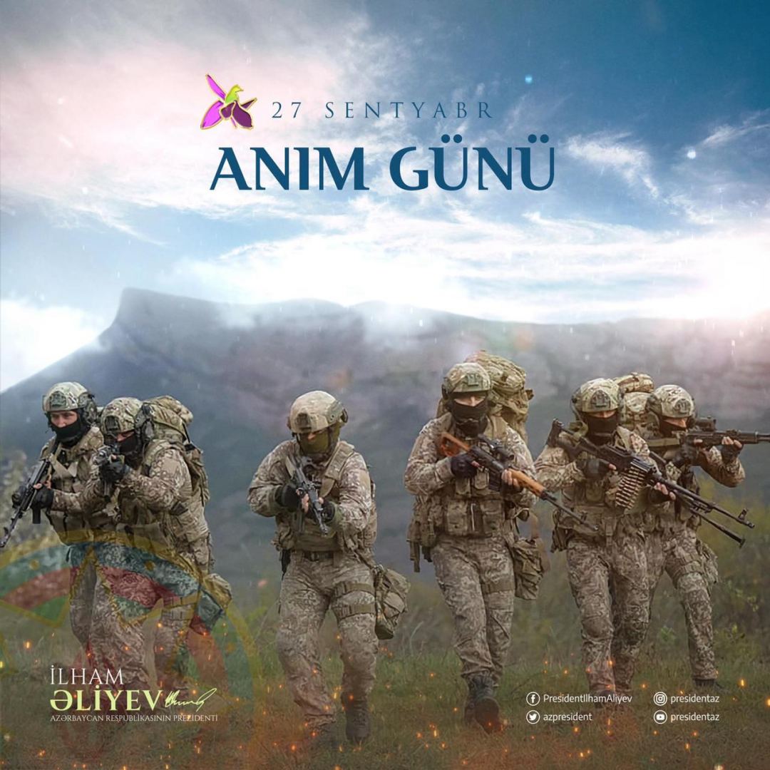 Prezident İlham Əliyev Anım Günü ilə əlaqədar paylaşım edib (FOTO)