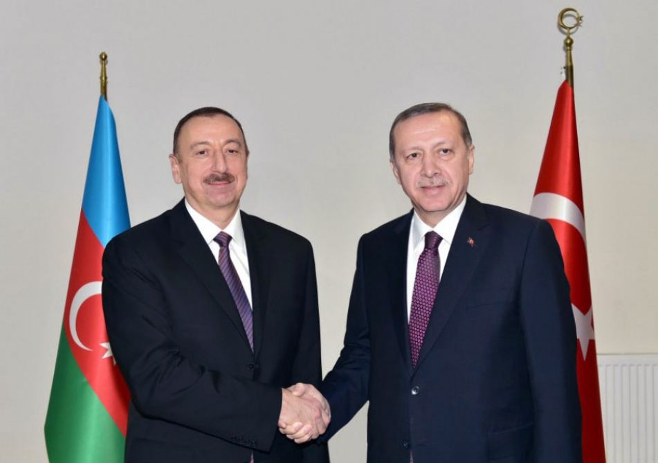 Rəcəb Tayyib Ərdoğan Prezident İlham Əliyevi təbrik edib