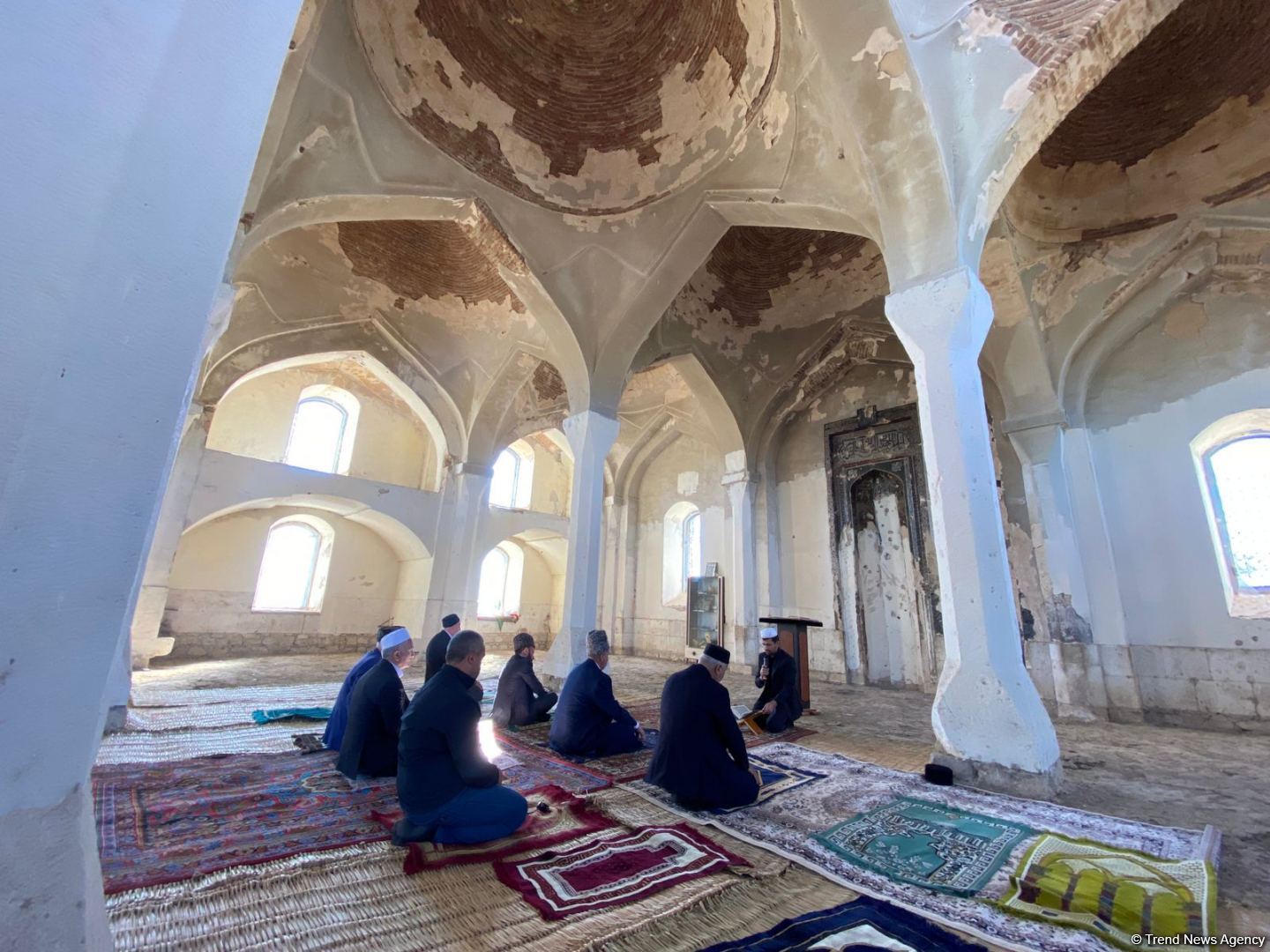 Ağdam Cümə məscidində şəhidlərin xatirəsi yad edilib (FOTO/VİDEO)