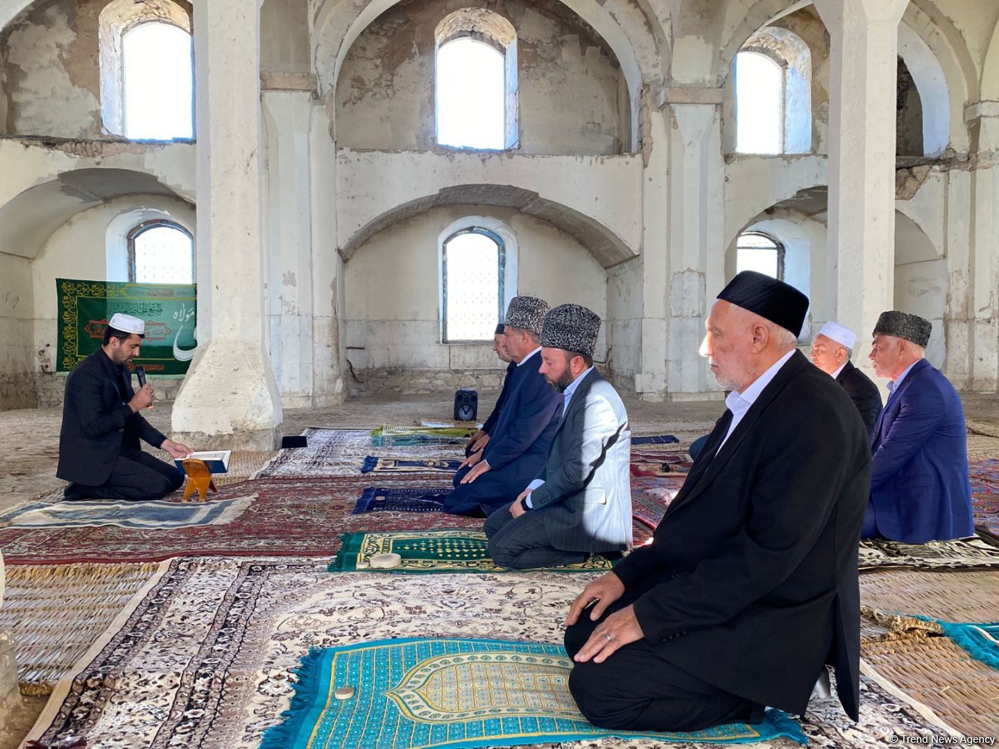 Ağdam Cümə məscidində şəhidlərin xatirəsi yad edilib (FOTO/VİDEO)