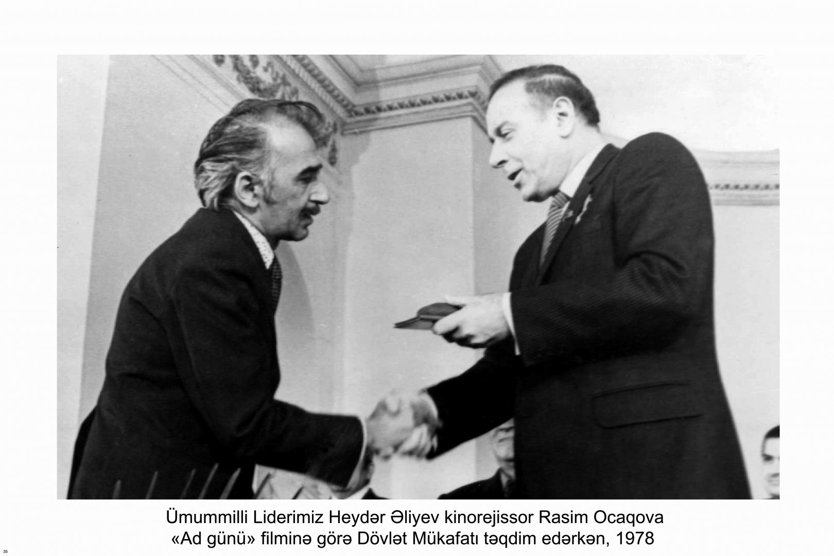 Rasim Ocaqovun şəxsi arxiv fondu yaradılıb (FOTO)