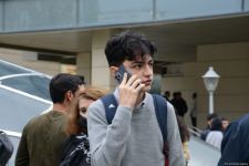 BDU-nun qarşısındakı izdihamın səbəbi açıqlanıb (FOTO)