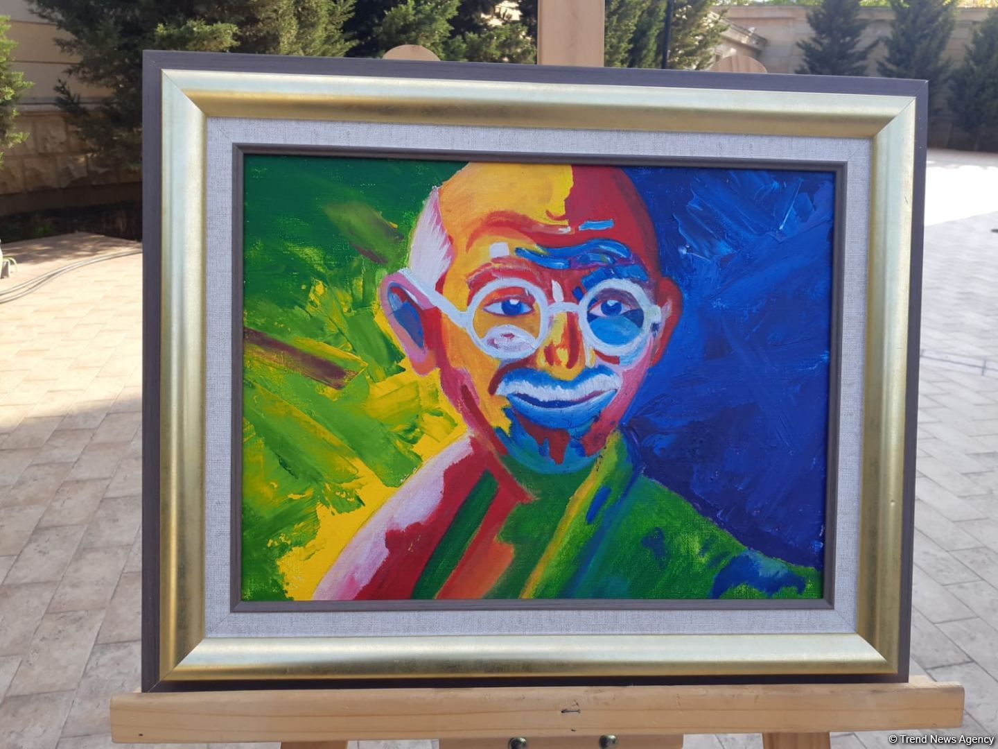 Hindistanın Bakıdakı səfirliyi Mahatma Qandinin doğum gününün 152-ci ildönümünü qeyd edib (FOTO)