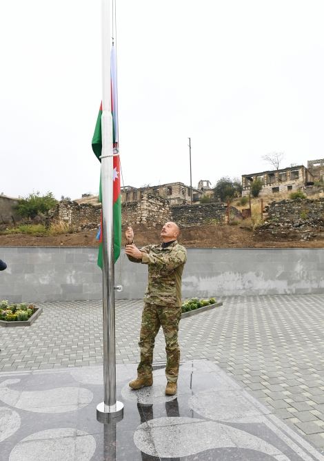 Prezident İlham Əliyev Tərtər və Bərdə rayonlarında səfərdə olub (FOTO/VİDEO)